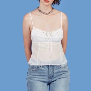 UNIF ANGEL Top, White Size L